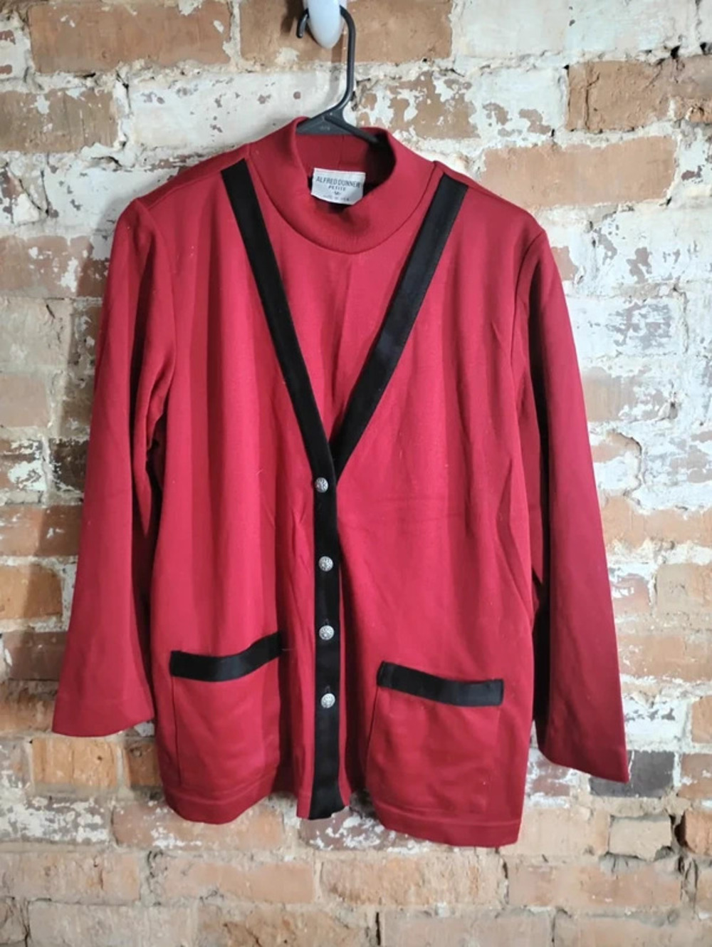 90’s Vintage Mock Neck Sweater Holiday PM
